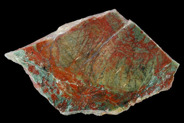 Polished Fuchsite Chert (Dragon Stone) Slab - Australia #160343